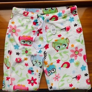 NWT - WinWin Owl Plush Pants